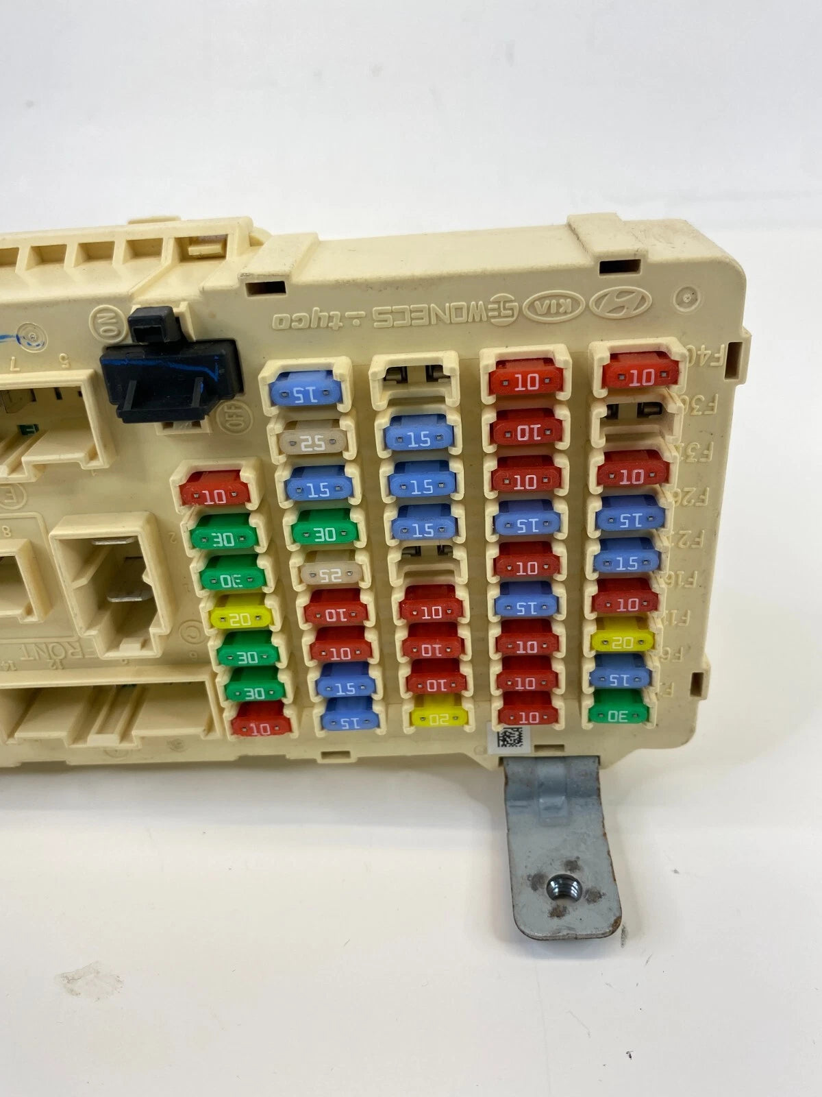 2007-2009 HYUNDAI SANTA FE 3.3L A/T INTERIOR CABIN DASH FUSE BOX 91950-2B200 OEM