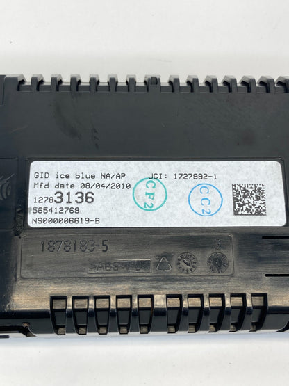 2011-2013 Buick Regal 11-16 Cruze Radio Dash Info Display Screen 12783136 OEM