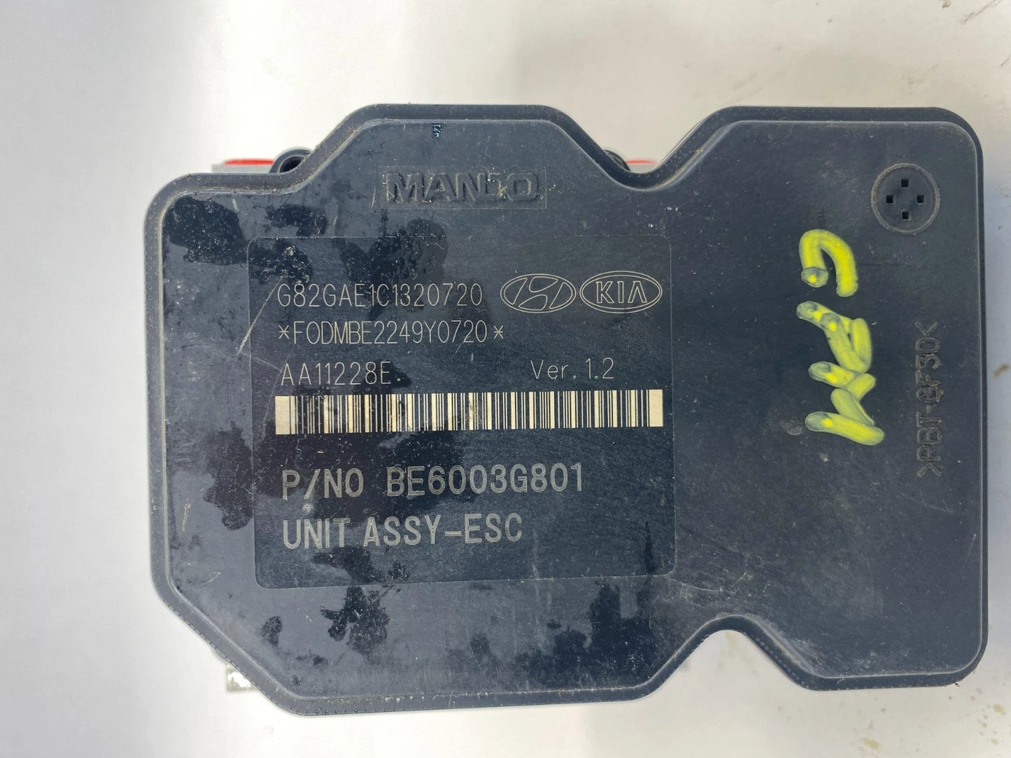 2011-2013 KIA FORTE 2.0L FWD ABS ANTI LOCK BRAKE PUMP MODULE BE6003G801 OEM
