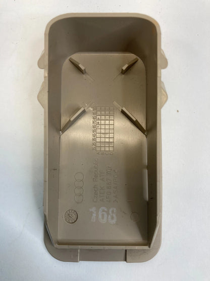 2006-2011 AUDI A6 REAR CHILD SEAT ANCHOR HOOK COVER TRIM CAP 4F0887301 OEM