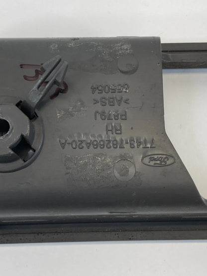 07-10 Ford Edge Rear Right Back Side Door Handle Bezel Cover Trim 7T4378266A20A
