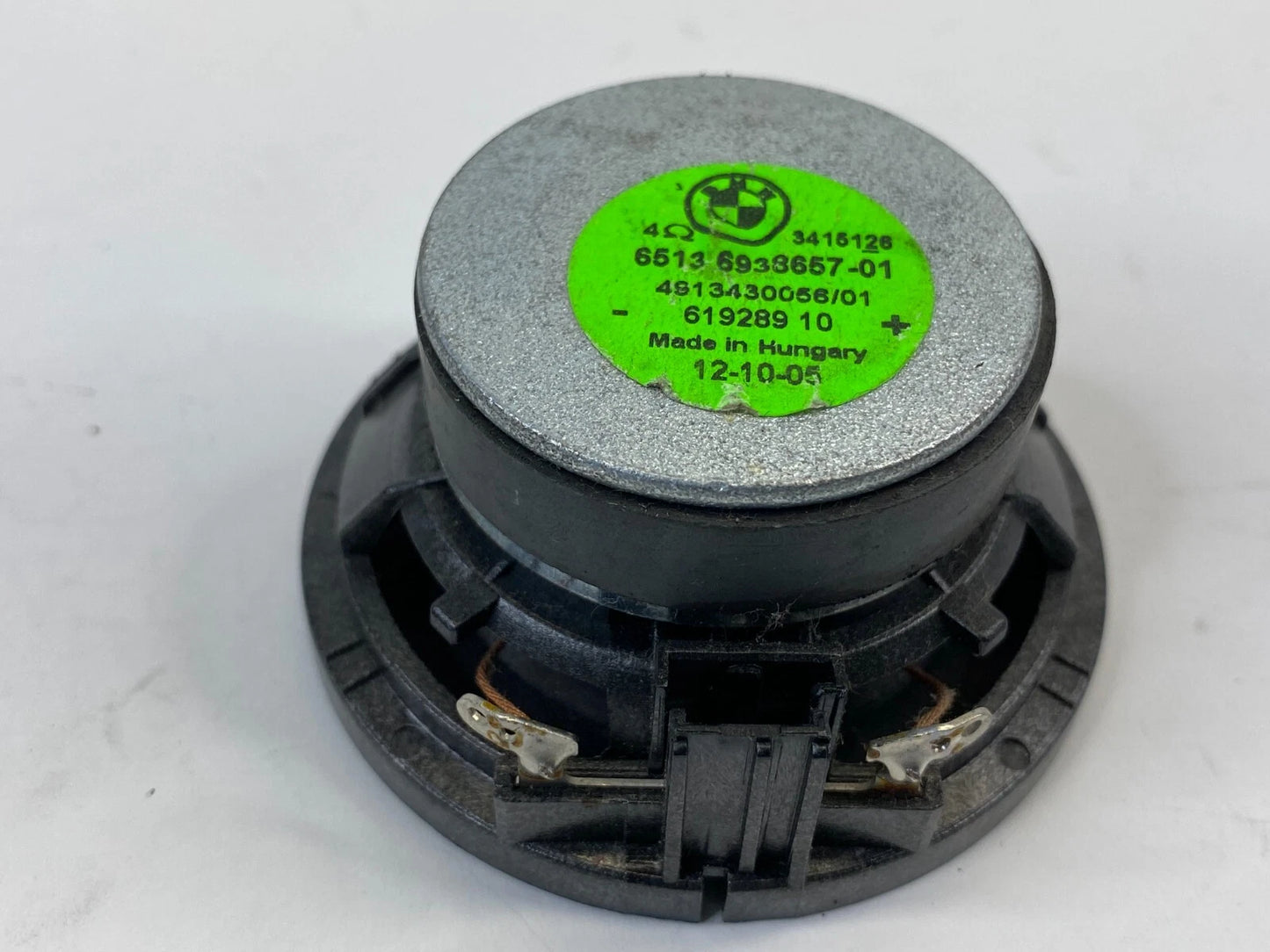 2006 BMW 330I FRONT DASH HAND FREE LOUD TWEETER SPEAKER AUDIO 65136938657 OEM