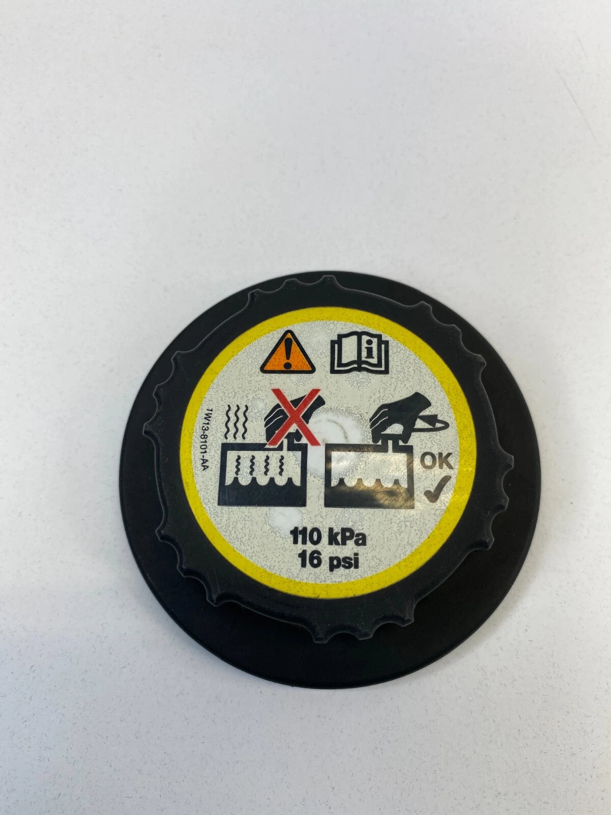 2007-2012 LINCOLN MKZ 3.5L V6 24V ENGINE RADIATOR COOLANT RESERVOIR TANK CAP