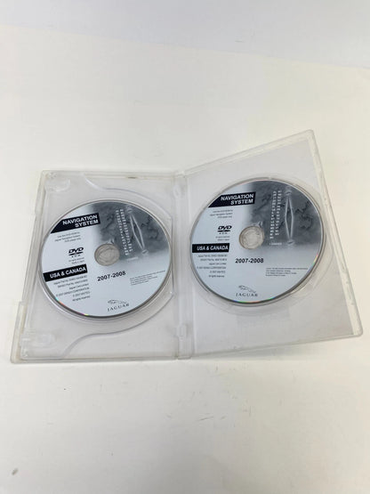 2007 2008 Jaguar Navigation System DVD WEST Map USA Canada 6W83-10E898-BD OEM