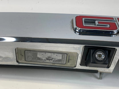 2010-2015 GMC TERRAIN TRUNK LID GARNISH LICENSE PLATE MOLDING W/ CAMERA 23333992