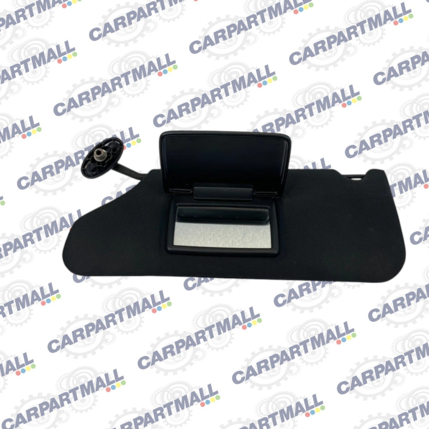 2011-2014 Dodge Avenger Left Driver Side Sunvisor Sun Visor Black Cloth OEM