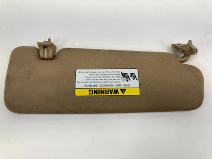 2011-2014 HYUNDAI SONATA FRONT LEFT DRIVER SIDE SUNVISOR SUN VISOR SHADE BEIGE