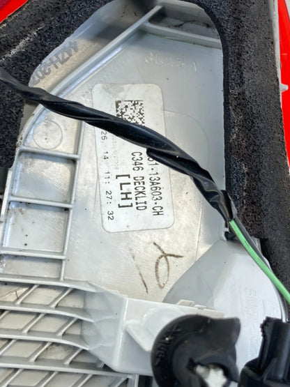 2012-2014 FORD FOCUS LEFT SIDE INNER REAR TAIL LIGHT ASSEMBLY BM5113A603-CH OEM