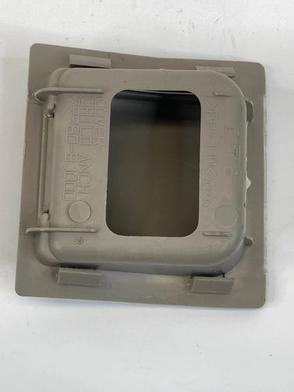 2002-2006 NISSAN ALTIMA REAR BODY CHILD SEAT ANCHOR PLATE TRIM CAP 79980-8J000