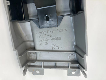 04-07 TOYOTA HIGHLANDER RIGHT CENTER UPPER B PILLAR COVER TRIM 62410-48060 OEM