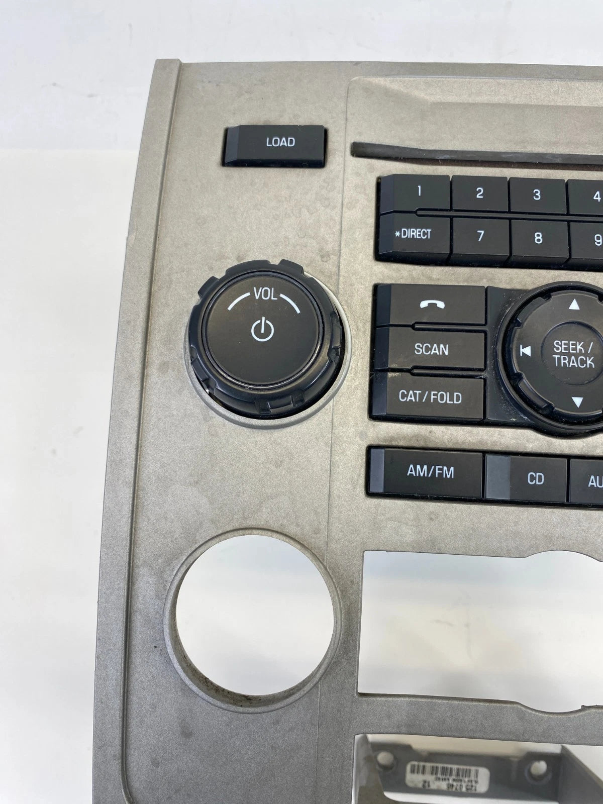 2009-2012 FORD ESCAPE MERCURY RADIO STEREO CD PLAYER CONTROL FACE PANEL PLATE