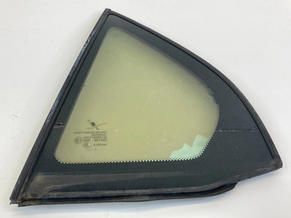 2003-2011 SAAB 9-3 SEDAN REAR LEFT SIDE DOOR VENT WINDOW GLASS 12804489 OEM