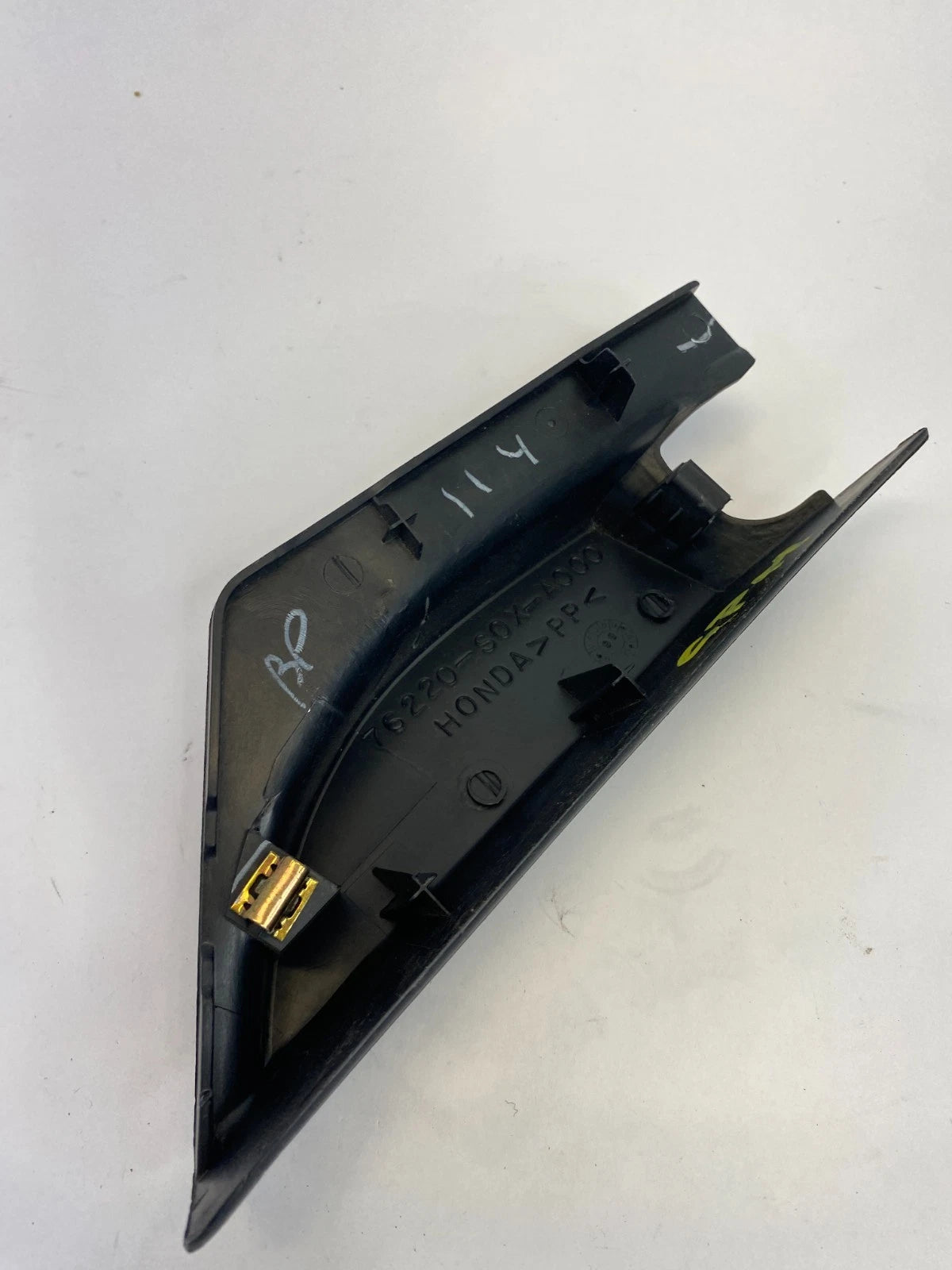 99-04 HONDA ODYSSEY FRONT RIGHT INNER DOOR CORNER MIRROR COVER 76220-S0X-A000