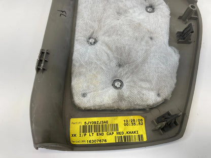 2006-2010 JEEP COMMANDER DASH LEFT DRIVER SIDE END CAP COVER TRIM 5JY09ZJ3AE OEM