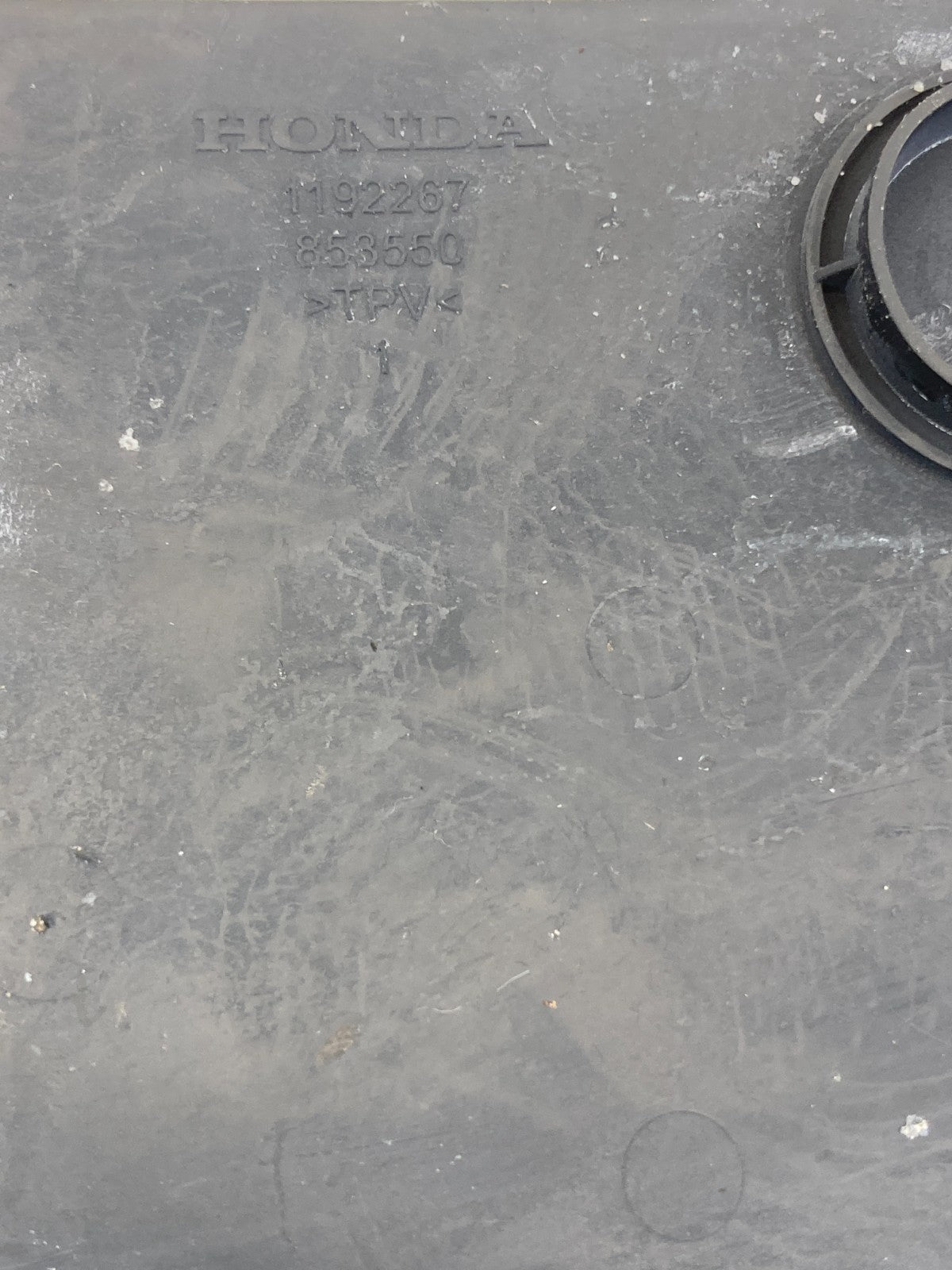 2006 2007 Honda Civic Center Console Storage Tray Rubber Mat Liner 1192267 OEM