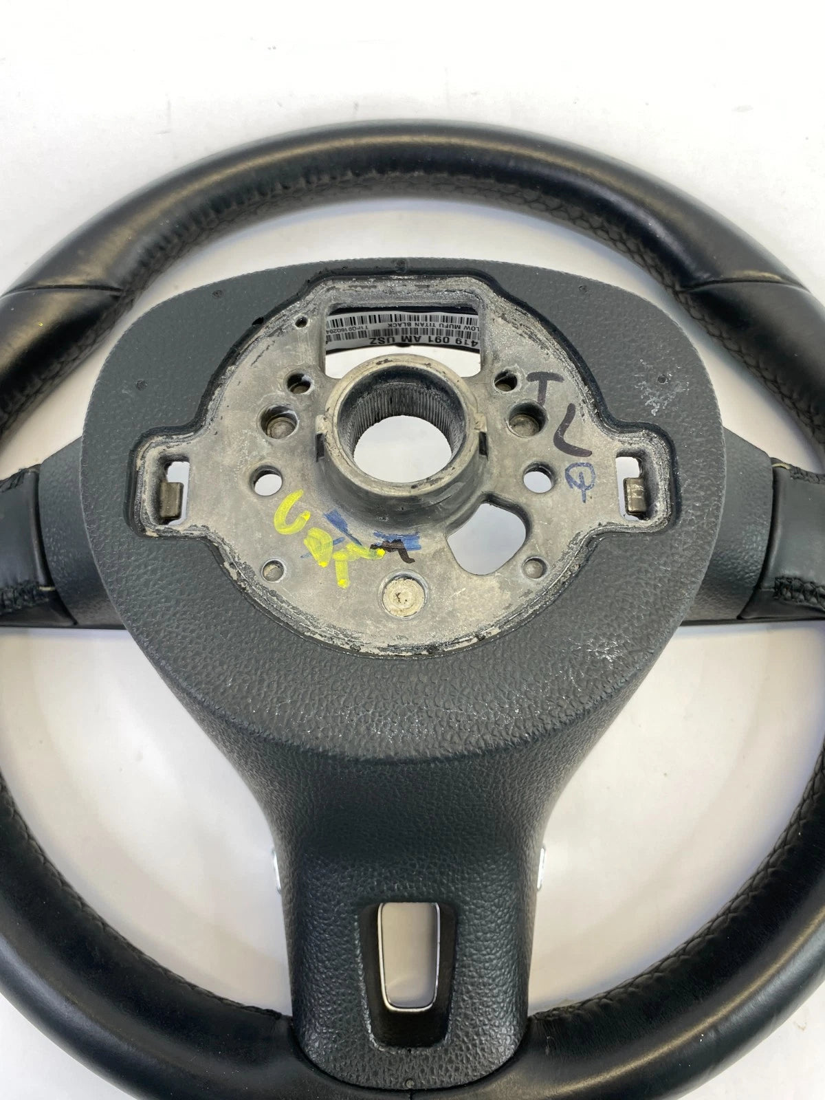 2012-2014 VOLKSWAGEN JETTA LEFT SIDE DRIVER STEERING WHEEL 5C0-419-091-AMUSZ OEM