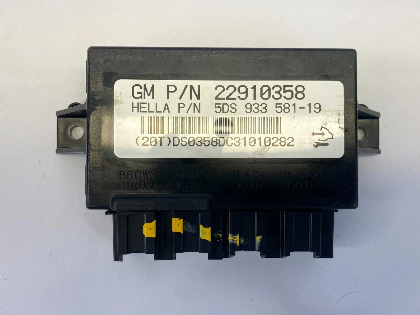 2009-2017 CHEVROLET TRAVERSE DRIVER SEAT OCCUPANT SENSOR CONTROL MODULE 22910358