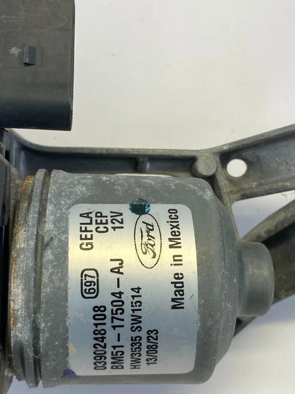 2012-2018 FORD FOCUS FRONT LEFT DRIVER SIDE WIPER MOTOR ASSY BM51-17504-AJ OEM