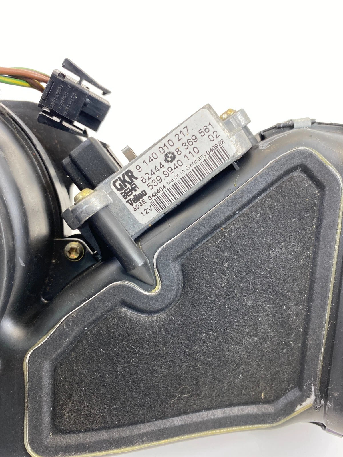 2003-2010 RANGE ROVER REAR A/C HEATER BLOWER MOTOR FAN ASSEMBLY OEM