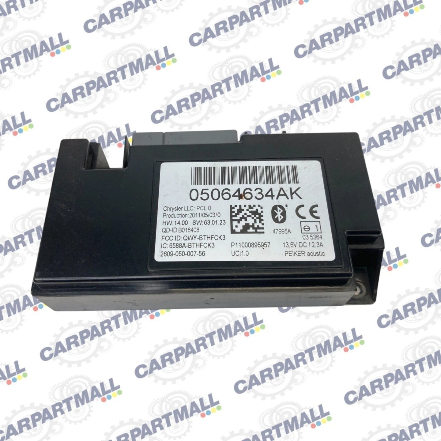 2011-2017 JEEP PATRIOT TELEMATICS COMMUNICATION CONTROL UNIT OEM 05064634AK