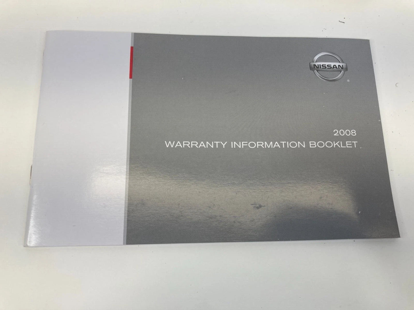 2008 NISSAN VERSA OWNERS MANUAL INFORMATION WARRANTY GUIDE BOOK SET W/ CASE OEM