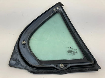 03-11 SAAB 9-3 REAR LEFT DRIVER SIDE DOOR VENT WINDOW QUARTER GLASS 12804489 OEM
