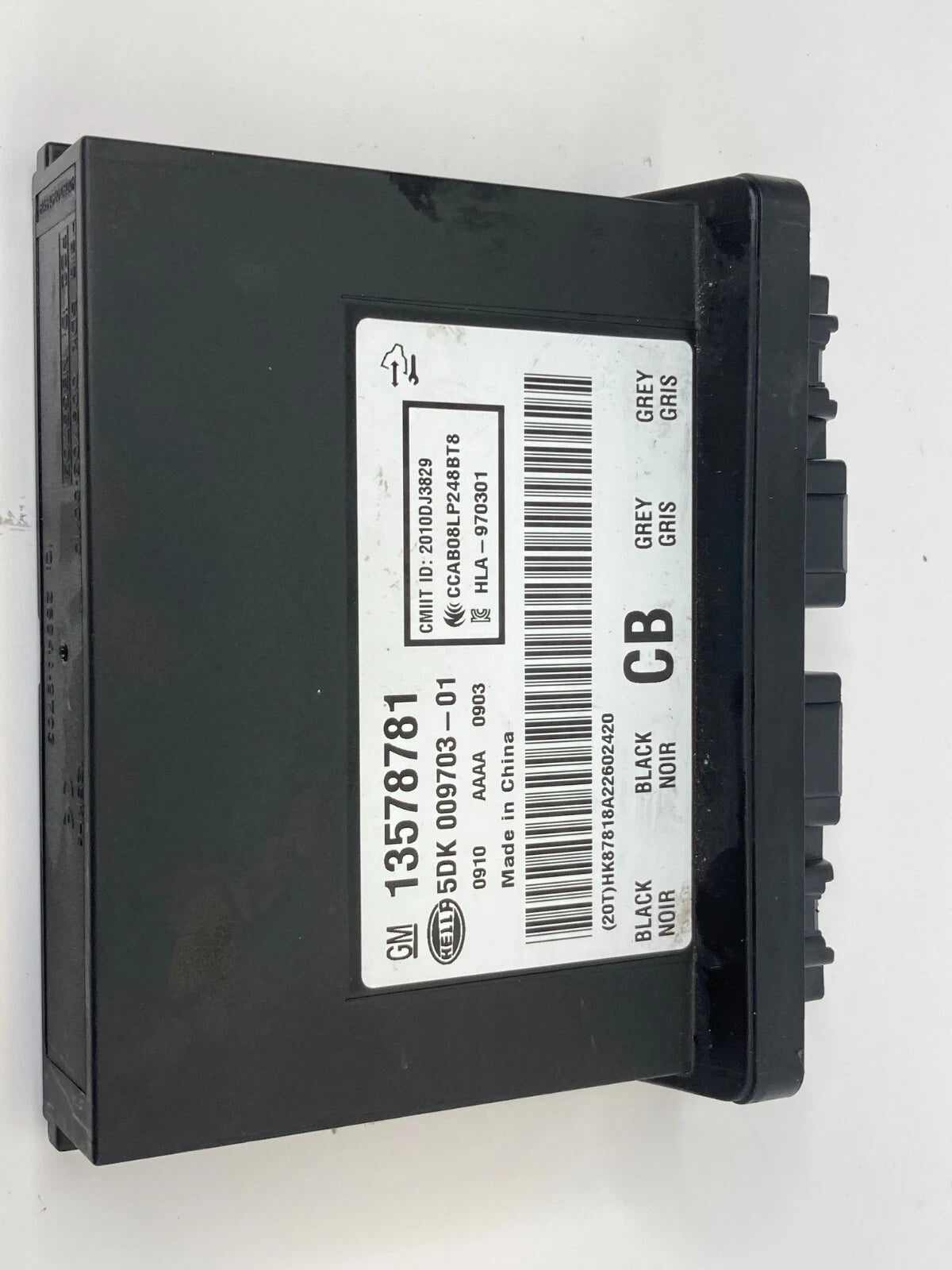 2013 BUICK REGAL THEFT LOCKING KEYLESS ENTRY CONTROL MODULE UNIT 13578781 OEM