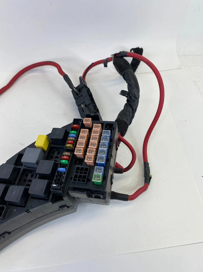 03-08 JAGUAR S-TYPE 3.0L RWD RR TRUNK FUSE RELAY BOX MODULE W BATTERY CABLE OEM