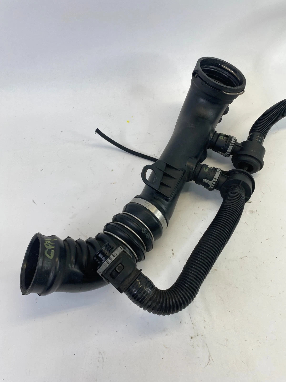 2007 2008 BMW 335XI N54 AIR INTAKE INDUCTION CHARGE TRACT PIPE 1165-7-570-069-02