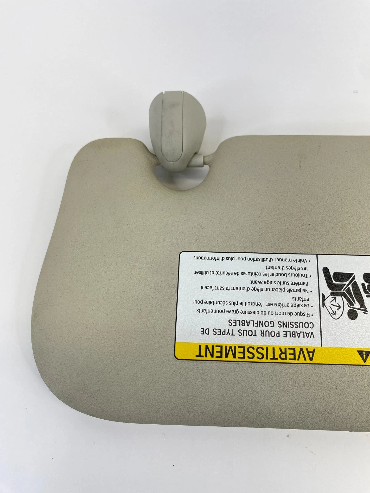 2011-2014 Mini Cooper Front Left Driver Sunvisor Sun Visor Shade Beige OEM