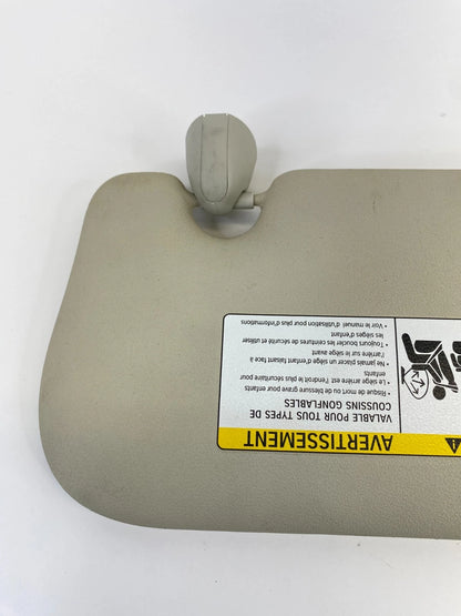 2011-2014 Mini Cooper Front Left Driver Sunvisor Sun Visor Shade Beige OEM