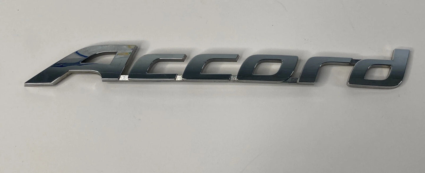 2008-2012 HONDA ACCORD SEDAN REAR TRUNK LID NAMEPLATE BADGE LOGO SYMBOL OEM