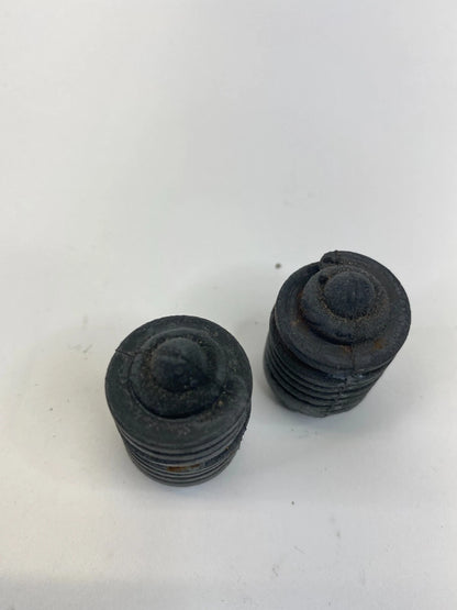 2004-2010 BMW X3 FRONT HOOD RUBBER CUSHION BUFFER STOPPER BUMPER SET PAIR OEM