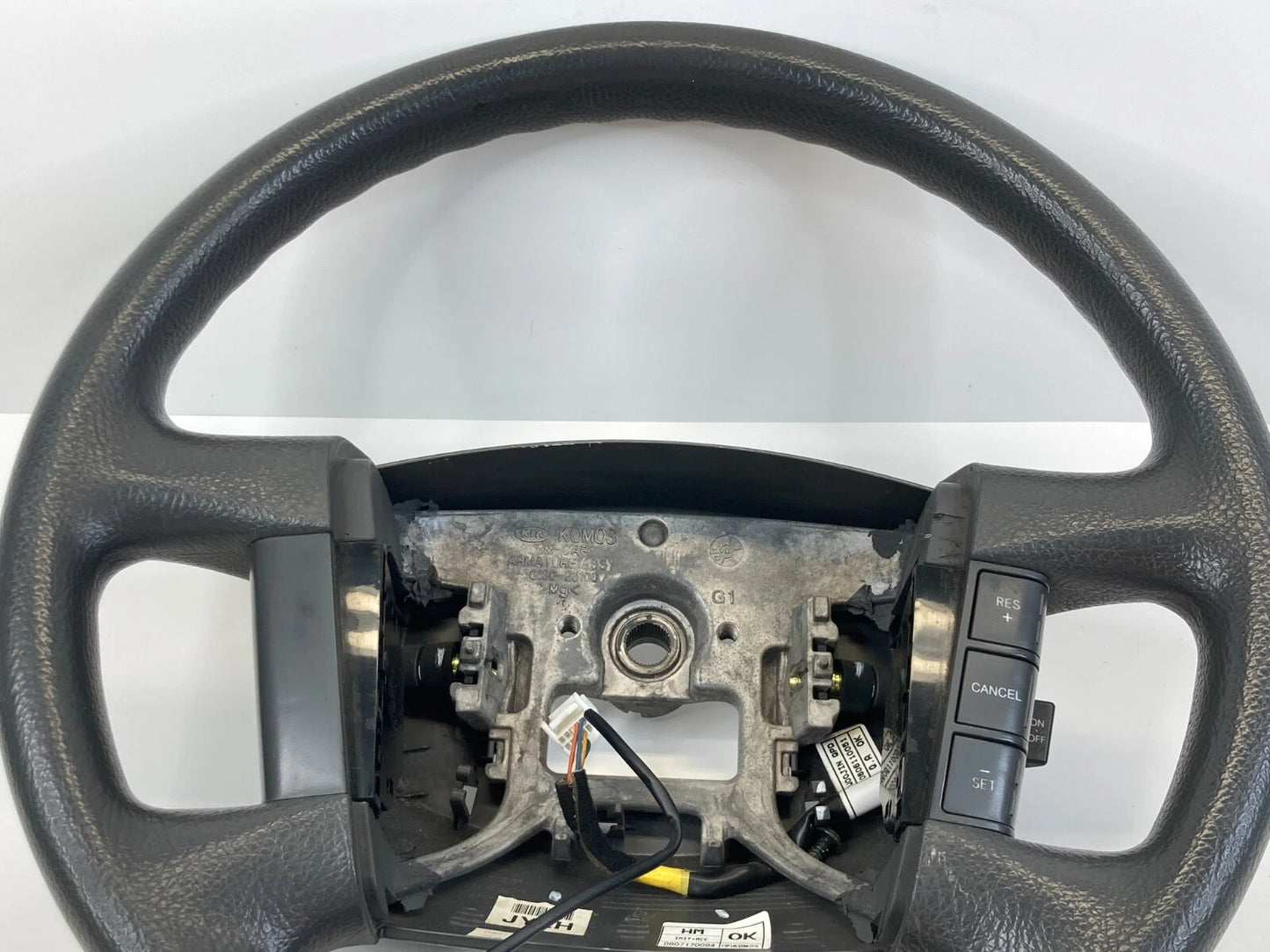 2009 KIA BORREGO LX SPORT STEERING WHEEL W/ CRUISE CONTROL ASSY 56130-2J100 OEM