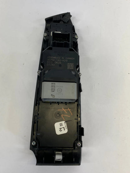 2008-2012 HONDA ACCORD SEDAN FRONT LEFT DOOR POWER MASTER WINDOW CONTROL SWITCH