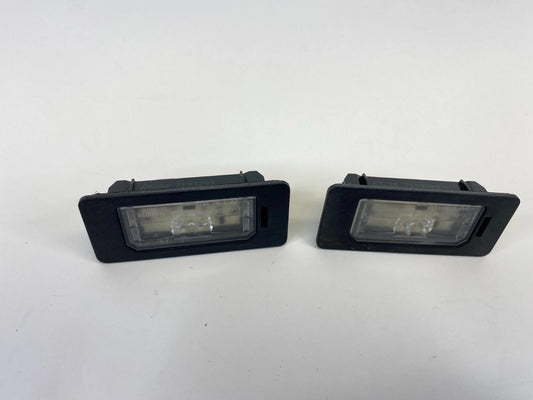 11-21 BMW X3 REAR TRUNK LID LICENSE PLATE LIGHT LAMP PAIR SET 63267193293 OEM