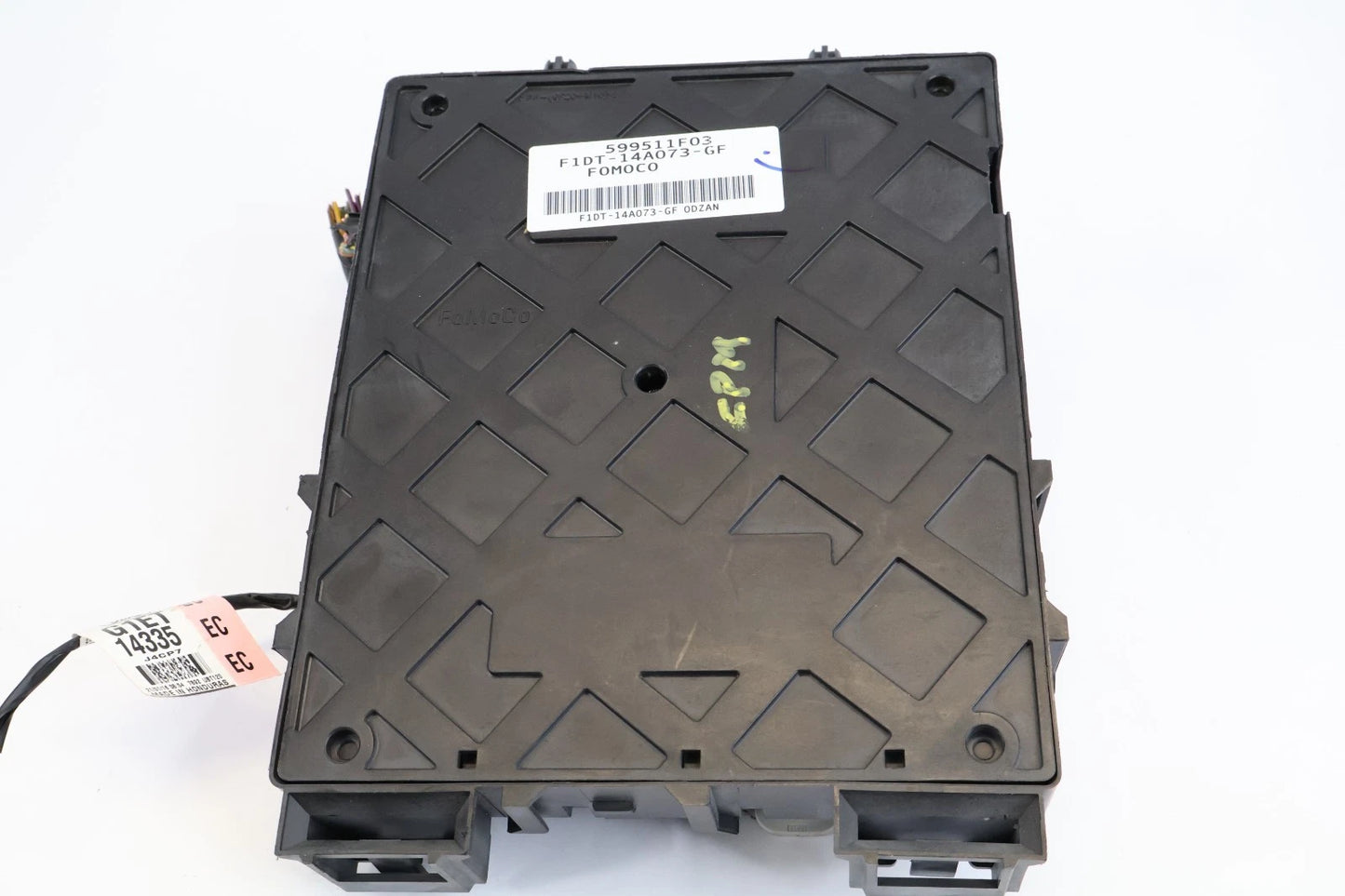2014-2018 FORD FOCUS 2.0L A/T FUSE BOX BODY CONTROL MODULE UNIT F1DT-14A073-GF