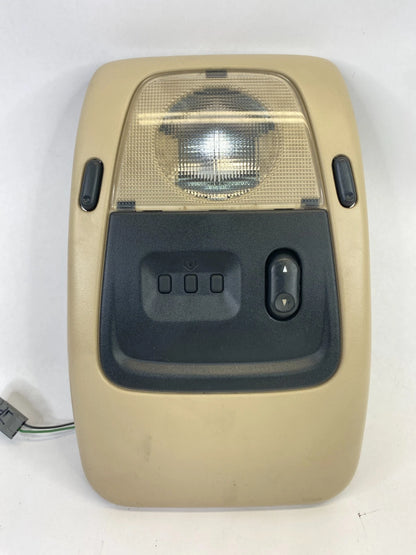 2002-2005 FORD EXPLORER ROOF OVERHEAD CONSOLE DOME LAMP LIGHT W/ SUNROOF SWITCH