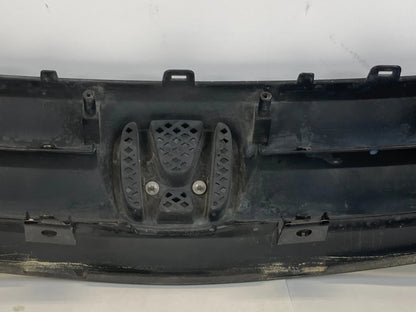 2001-2003 HONDA CIVIC LX FRONT UPPER BUMPER RADIATOR GRILLE BLACK W/ EMBLEM OEM