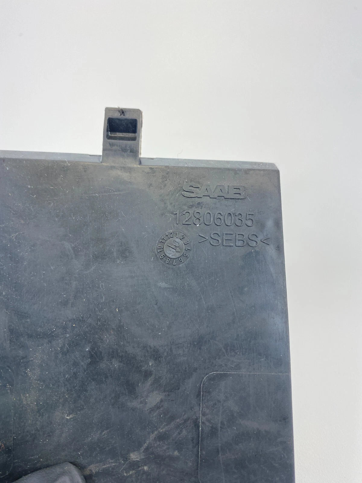 2003-2011 SAAB 9-3 SEDAN CONSOLE STORAGE MAT RUBBER INSERT LINER 12806035 OEM