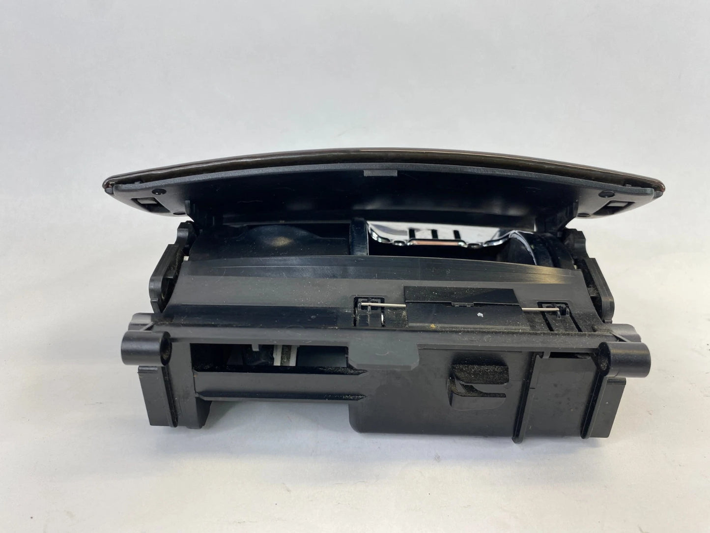 01-05 MERCEDES C240 C320 CENTER CONSOLE ASHTRAY COMPARTMENT WOOD OEM A2036804750