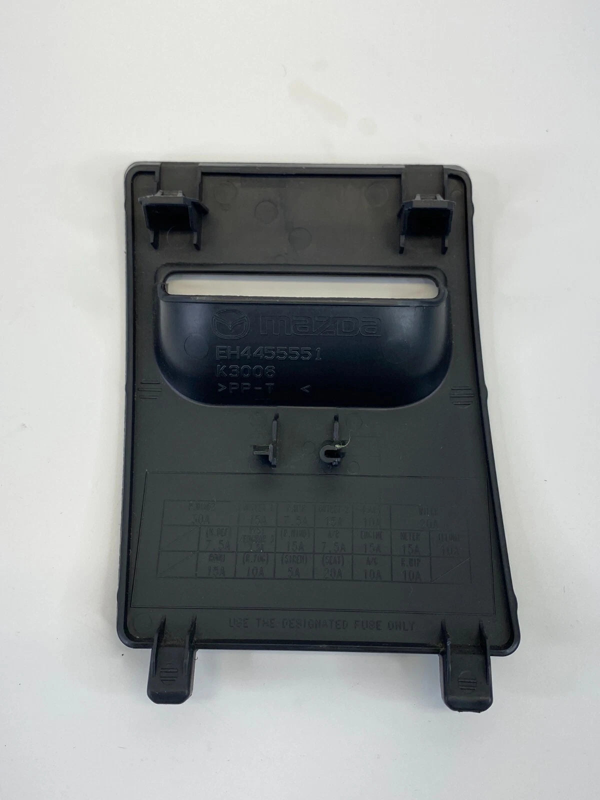 2007-2012 MAZDA CX-7 CX7 INTERIOR FUSE BOX ACCESS DOOR COVER TRIM EH4455551 OEM