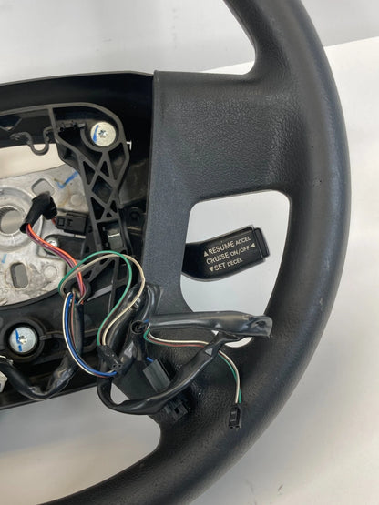 2009 2010 DODGE JOURNEY STEERING WHEEL W/ CRUISE CONTROL SWITCH 4BSWY49A5HF OEM
