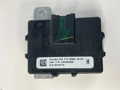 07 08 HYUNDAI SANTA FE TIRE ENTOURAGE PRESSURE CONTROL MODULE TPMS 95800-4D100