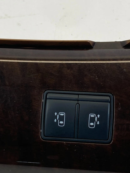 2011-2017 NISSAN QUEST SLIDING DOOR SWITCH W/ PANEL COVER TRIM 68411-1JA0A OEM