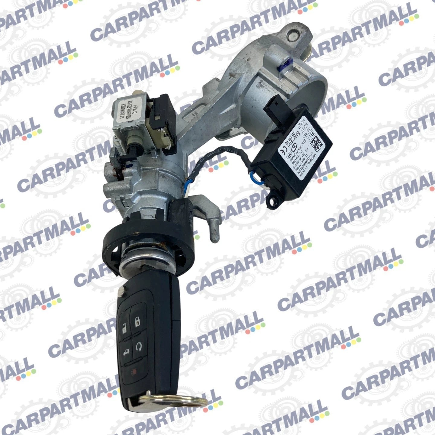 14-17 Chevrolet Equinox A/T Ignition Switch Lock Cylinder & Key W/Immobilizer