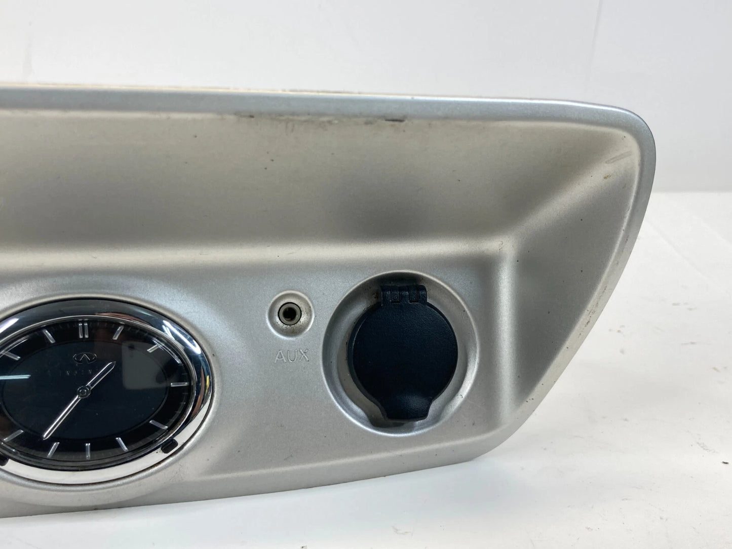 2008-2010 INFINITI QX56 DASH CENTER ANALOG CLOCK W/ POWER BEZEL 68262-ZQ10 OEM