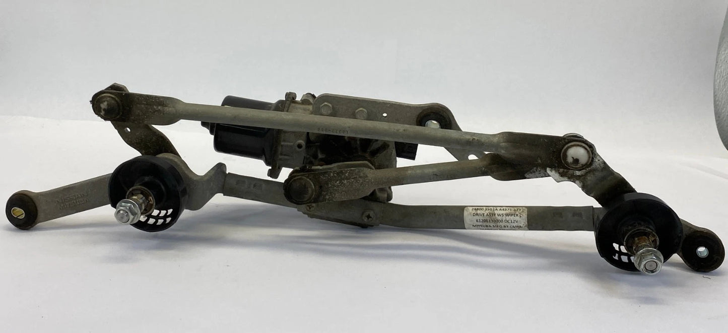 2013-2019 NISSAN SENTRA FRONT WINDSHIELD WIPER MOTOR & LINKAGE 28800-3SG1A OEM