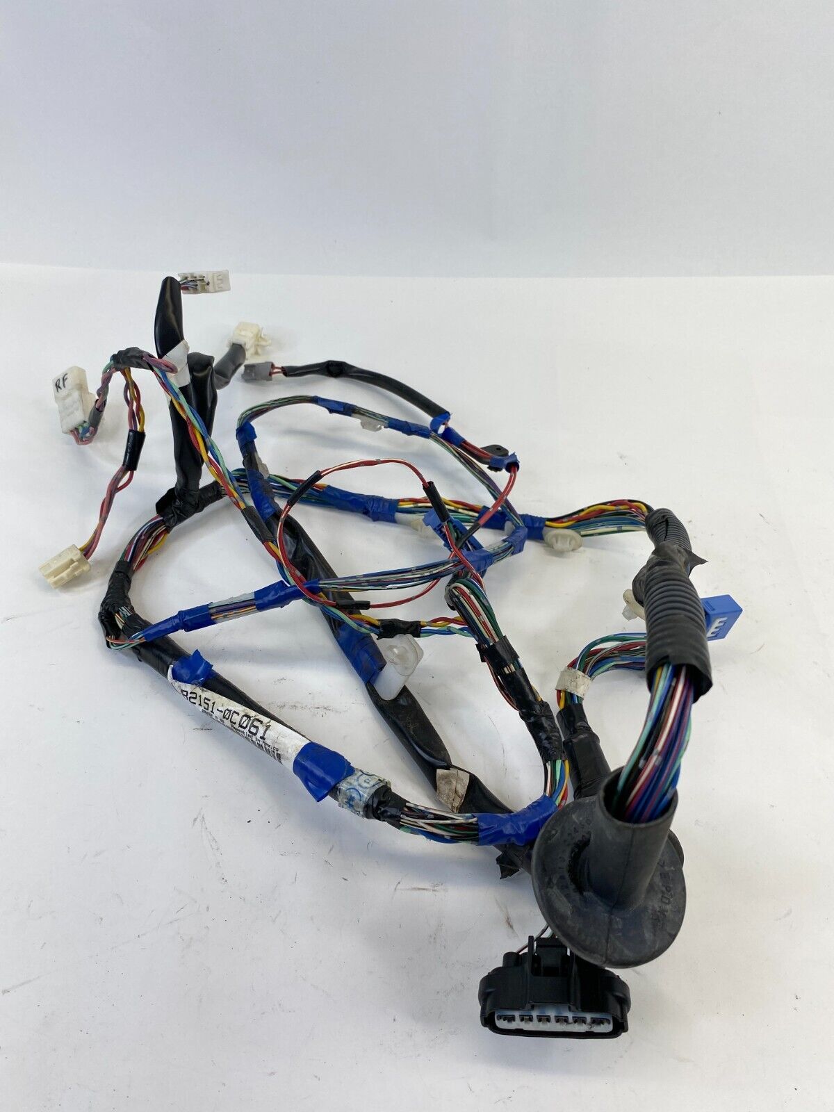 01-04 Toyota Sequoia Front Right Side Door Panel Wire Wiring Harness 82151-0C061