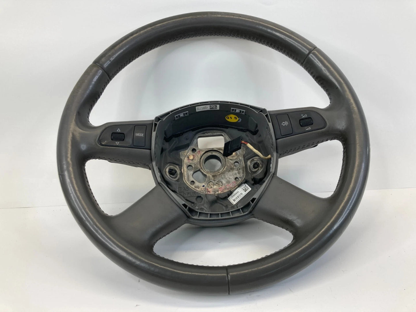 06-08 AUDI A4 A4 QUATTRO FRONT STEERING WHEEL W/AUDIO SWITCH CONTROL 8K0419091C